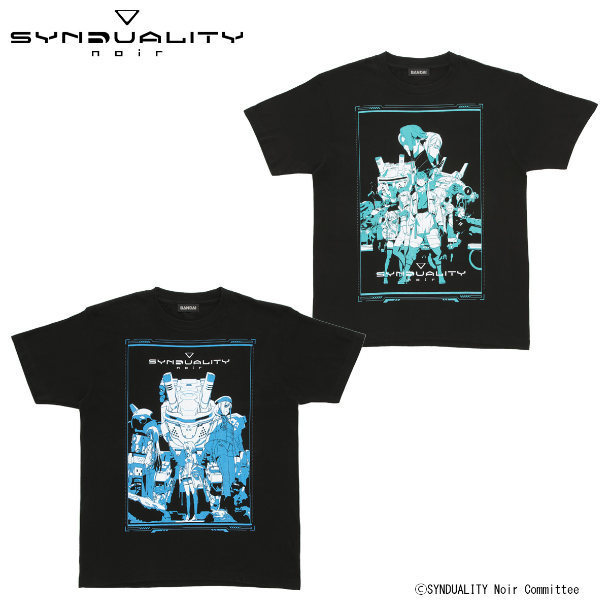 SYNDUALITY Noir ビジュアルデザインTシャツ（全2種）