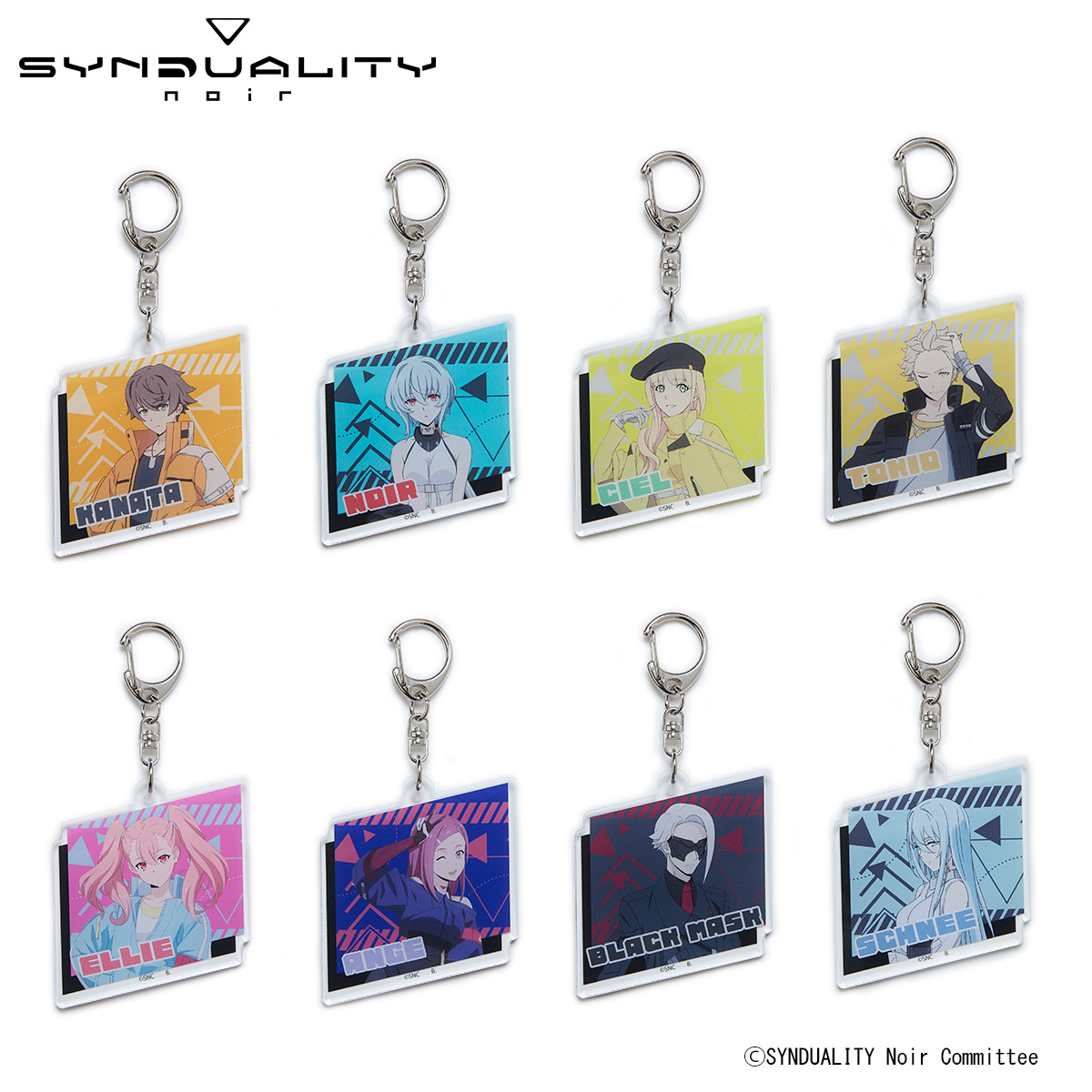 SYNDUALITY Noir アクリルキーホルダー（全8種）