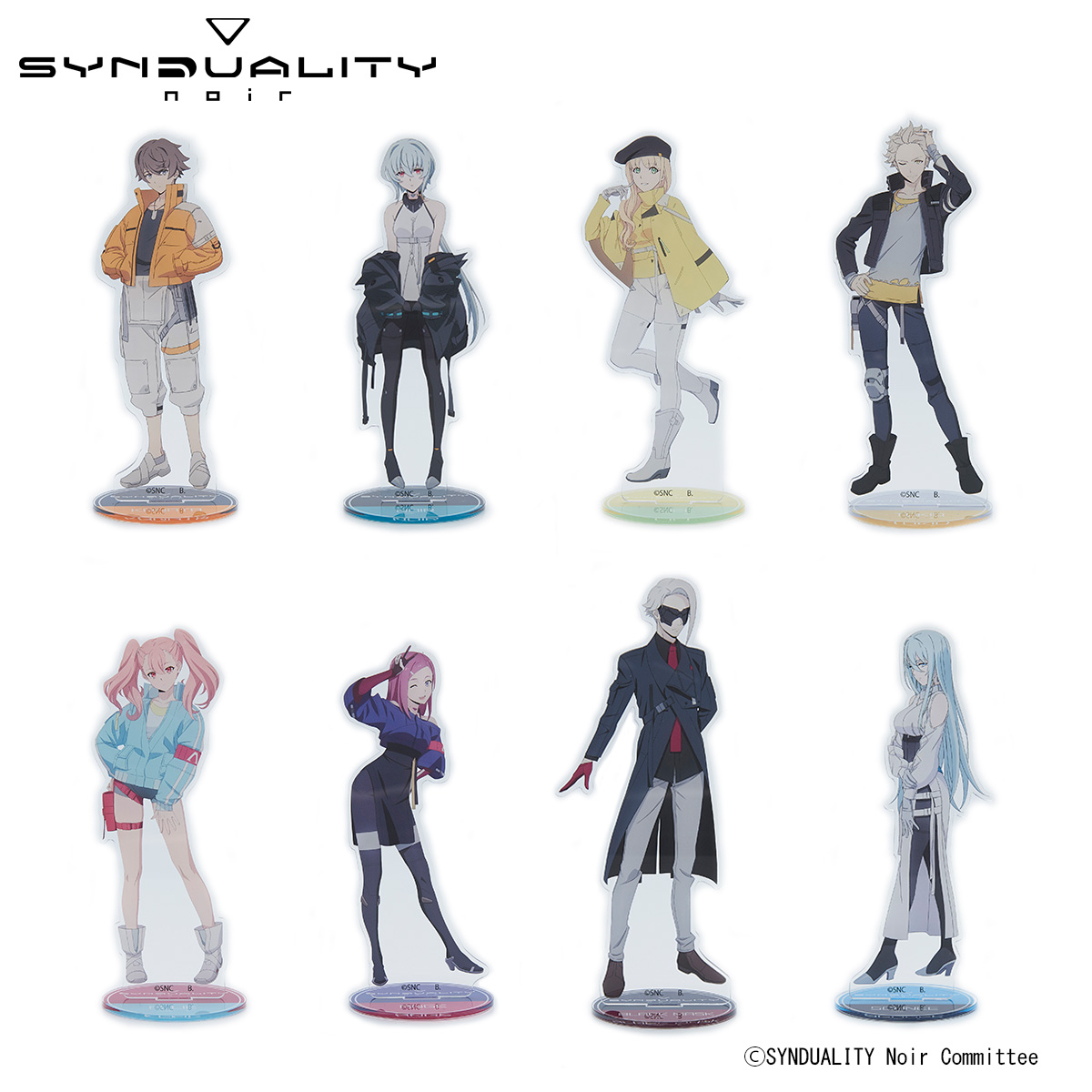 SYNDUALITY Noir アクリルスタンド（全8種）